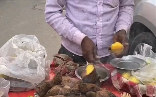 Khoai lang trộn khế. Bạn đã ăn chưa?