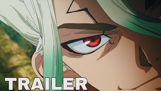 Dr.Stone Season 3: New World - Official Trailer | New PV