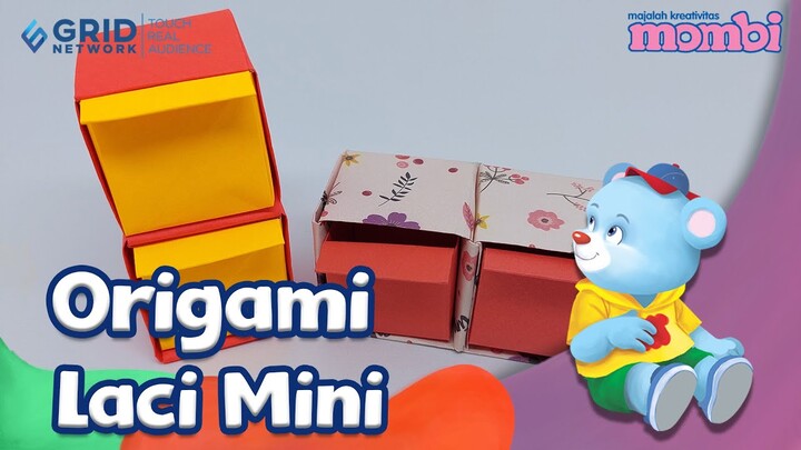 Membuat Kreasi Origami Laci Mini