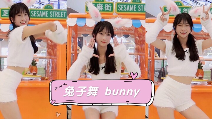 零拉腿的可怜的兔子，因为腿都没了【竖屏 元气兔子舞bunny】完整版翻跳
