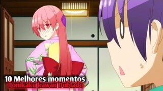 🇧🇷10 Melhores momentos de Tonikaku kawaii Dublado