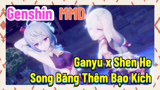 [Genshin, MMD] Ganyu x Shen He, Song Băng Thêm Bạo Kích