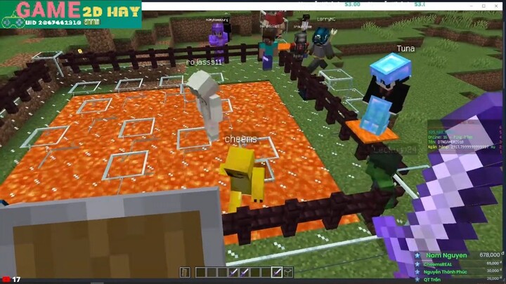 EVENT MINECRAFT SEVER !! Giải PVP Cây Nhà Lá Vườn 9