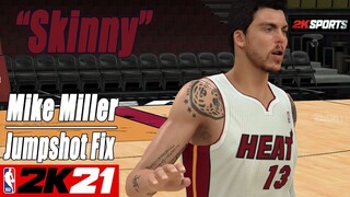 Mike Miller Jumpshot Fix NBA2K21 with Side-by-Side Comparison