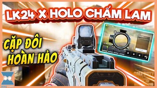 CALL OF DUTY MOBILE VN | KẾT HỢP LK24 CÙNG HOLO CHẤM LAM THEO YÊU CẦU CỦA FAN | Zieng Gaming