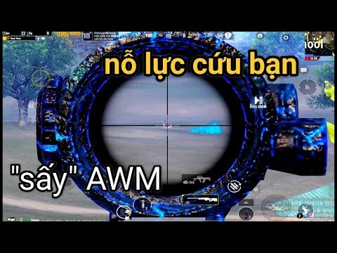 PUBG Mobile - Trận Đấu Spam AWM Cực Thích Thú Khiến 2 Thanh Niên VN Khốn Đốn =))