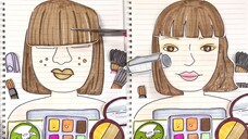 GIRL MAKEUP TRANSFORMATION - ๐๐ฆ๐ ๐ฅ ๐ฃ๐ฎ๐ฝ๐ฒ๐ฟ ๐ฃ๐น๐ฎ๐