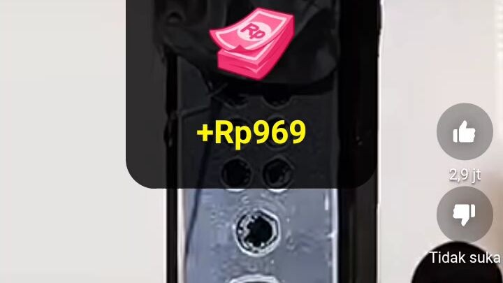 mencoba aplikasi happy video penghasil uang apakah benar menghasilkan uang ??