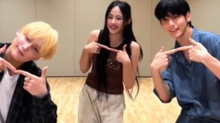 MINJI x 崔秀彬 x 休宁凯《NewJeans - Super Shy》舞蹈视频公开！