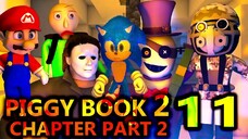 PIGGY BOOK 2 CHAPTER 11 vs SONIC & BALDI! ROBLOX RTX CHALLENGE Minecraft Animation Story 2