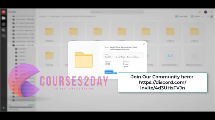 Joseph Riggio - Communication Mastery 2020