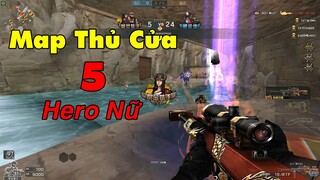 Chiến Binh Hero Nữ Xuất Hiện Trong Map Zombie Thủ Cửa 5 (Zombie Escape CF)