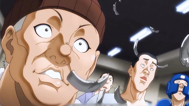 Hanma Baki new episode, father and son battle 03