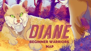 Diane COMPLETE Warrior Cats beginner-friendly SANDSTORM MAP