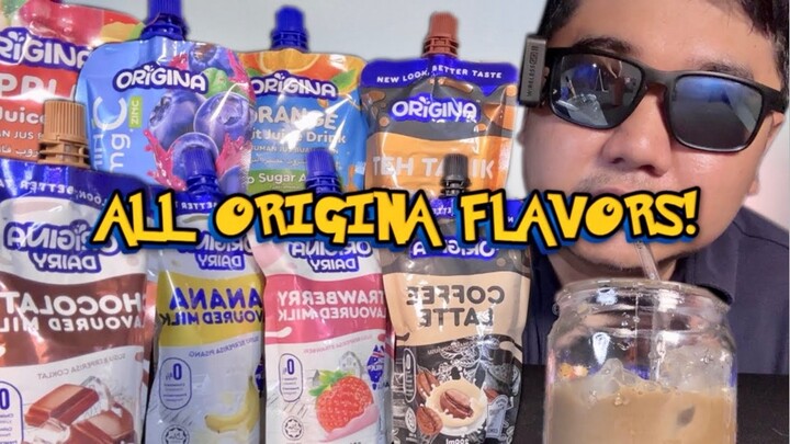 ALL ORIGINA DRINKS FLAVORS PARTY BEVERAGES  | (MUKBANG MALAYSIA) ASMR EATING SHOW | CEMIL