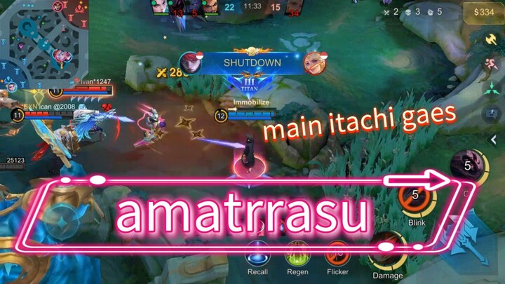 itachi superb tanking