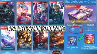 SEKARANG UDAH BISA BELI SEMUA SKIN 1 DIAMOND, STARLIGHT 1 DM, SEMUA NYA JADI 1 DIAMOND