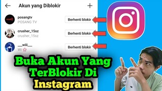 cara buka blokiran di instagram - Cara Batalkan Blokir di IG