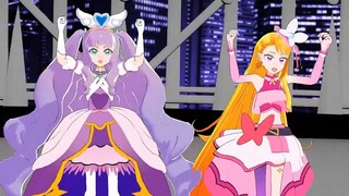 【MMDプリキュア】キュアバタフライ＆キュアマジェスティでtwinkle days