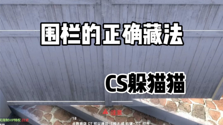 เกมซ่อนหาใน CSGO: เปลี่ยนแปลงภูมิประเทศของเกมโดยตรง