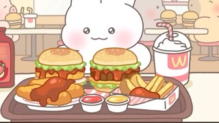 【SHUYA】Shuyatu went to eat hamburgers during exam week