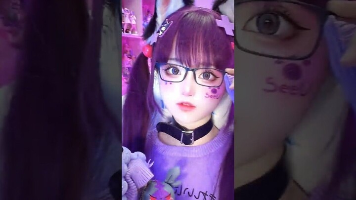 jedang jedung cosplay xiao rou seeU kawan #kawwai #cute #marasenpai #cosplay