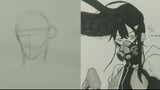Speed Drawing Mina Ashiro - Kaiju No. 8