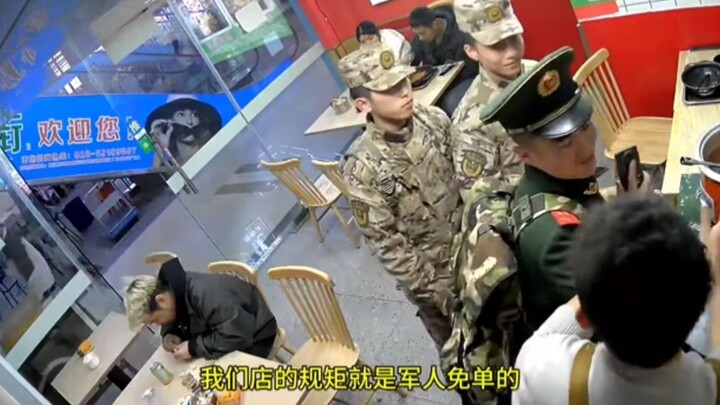The difference between serving in the Chinese military and serving in the Korean military...