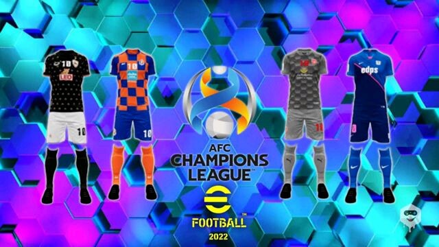 Jersey eFootball 2022 mobile terbaru