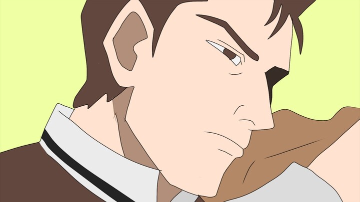 Nggambar idolanya si Kudo Sherlock Holmes Conan Doyle