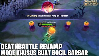 DEATHBATTLE REVAMP SPECIAL HALLOWEN - MODE BARBAR KHUSUS PLAYER MUKILL! MOBILE LEGENDS