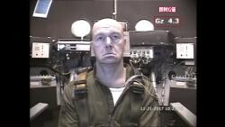 Pilot high-G overload test—so intense! How long can you withstand it?