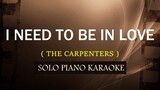 I NEED TO BE IN LOVE ( THE CARPENTERS ) (COVER_CY)