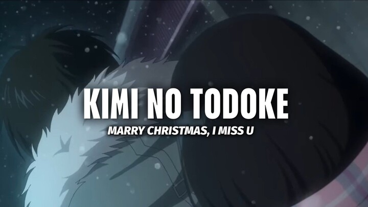 KIMI NO TODOKE [SADAKO & KAZEHAYA] | MARRY CHRISTMAST, I MISS U| CLIP HD 1080 !!!