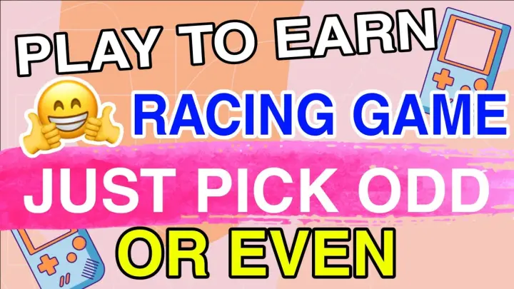 PLAY TO EARN RACING GAME! JUST PICK ODD OR EVEN | EARN X2 SA APP NA ITO!