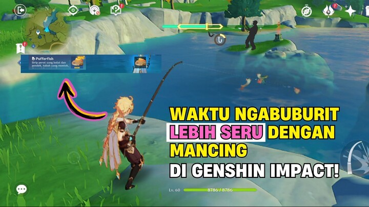 Ngabuburit Asyik! Mancing di Genshin Impact untuk Menyambut Maghrib