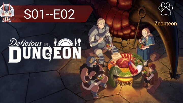 Delicious 😋 in dungeon episode 2 in hindi dubbed Netflix series