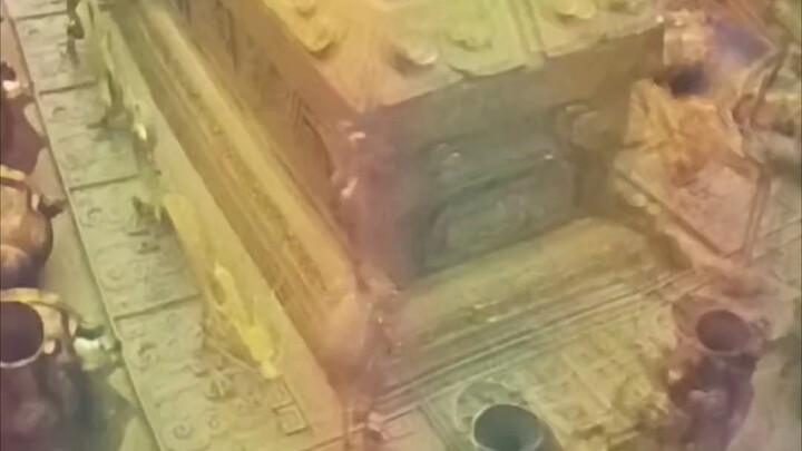 การฟื้นฟูสภาพภายในสุสานจิ๋นซีฮ่องเต้แบบสามมิติ