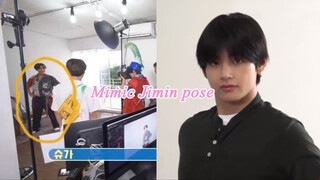 [Remix]Anggota BTS meniru pose Park Ji-min