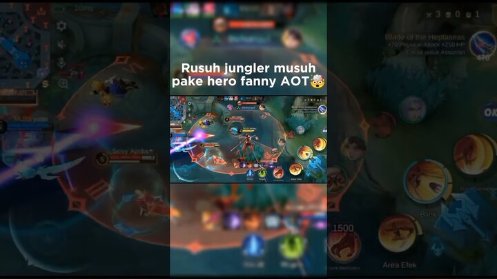 Fanny skin mikasa gua gak pernah gagal🗿