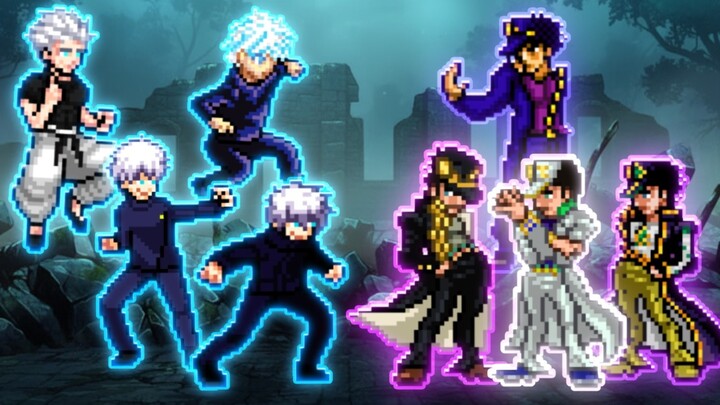 【MUGEN】All-Era Satoru Gojo VS All-Era Jotaro Kujo