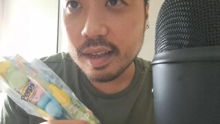 ASMR Satisfying Marshmallow Coloured Duckies🦆 & Stick (Pen) Noms 🤤