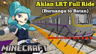 Minecraft Bedrock Edition | Aklan LRT Full Ride (Buruanga to Batan)
