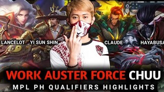 Work Chuu MPL Qualifiers Highlights - Core na kayang Sumabay kay Karltzy