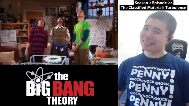 Howard’s Broken Space Toilet! The Big Bang Theory 2x22- The Classified Materials Turbulence Reaction