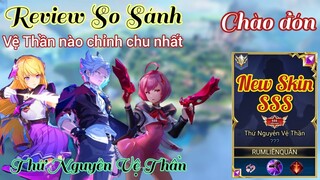 Review so sánh bộ 3+1new skin THỨ NGUYÊN VỆ THẦN /Rum○●Nakroth○●Tel'annas○●Violet/ LIÊN QUÂN