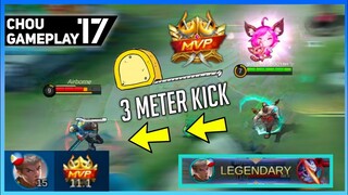 HOW TO WIN STREAK WITH CHOU! + LEGENDARY GAMEPLAY🔥(UMIYAK KALABAN) • Chou Gameplay #17