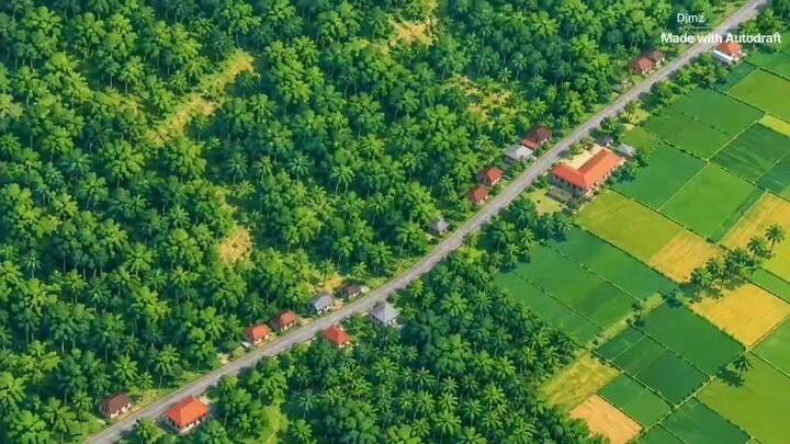 Suasana padi di kampung