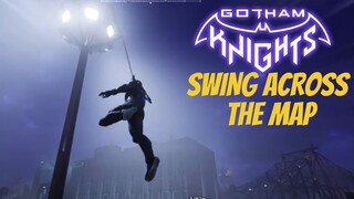 How Big is the Map in Gotham Knights? Swing Across the Map