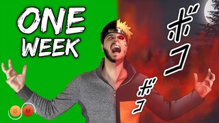 I Transformed Myself Into Evil Naruto in ONE WEEK!